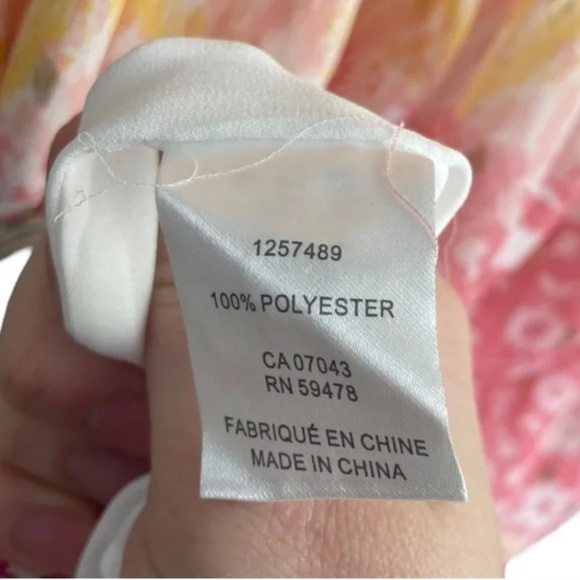 New! House of Harlow 1960 Womens Dress Maxi Elastic Empire Dress - Picture 6 of 7